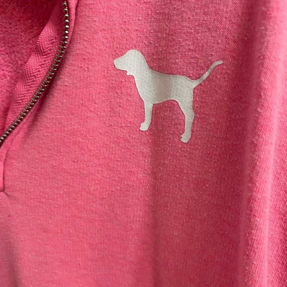 Pink quarter zip sweatshirt - Picture 8 of 8